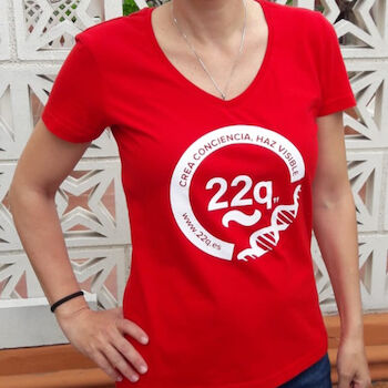 Camiseta 22q mujer