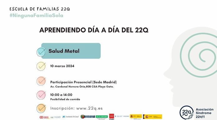  Escuela de Familias 22q Ninguna Familia Sola marzo