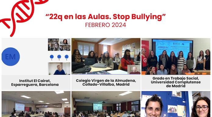 22q en las Aulas STOP Bullying en Noviembre 2023