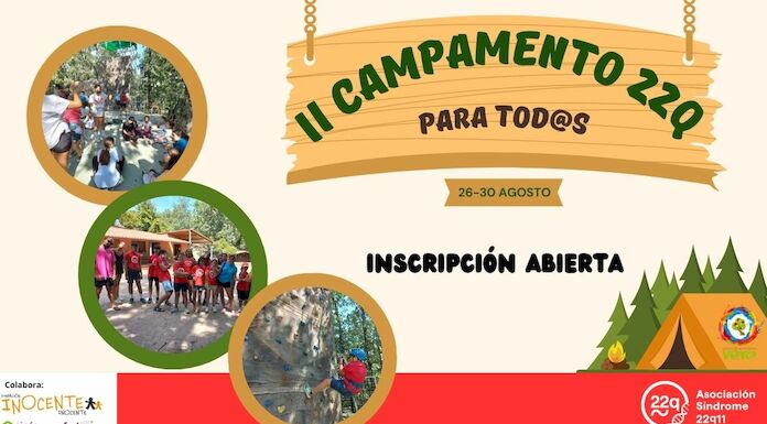 Inscripciones abiertas IICampamento 22q 