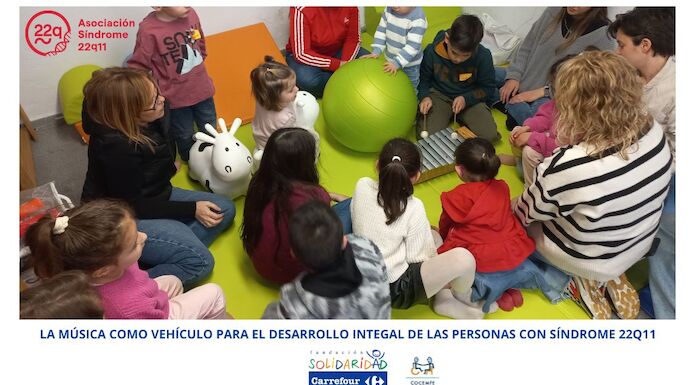 Continuidad del proyecto La msica como vehculo para el desarrollo integral de las personas con Sndrome 22q11
