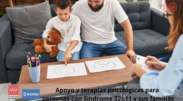 Apoyo y terapias psicolgicas para personas con Sndrome 22q11 y sus familias