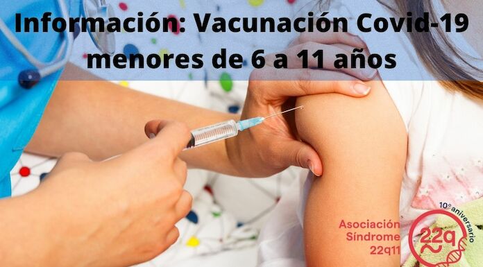 Informacin sobre vacunacin Covid19 en menores de 6 a 11 aos