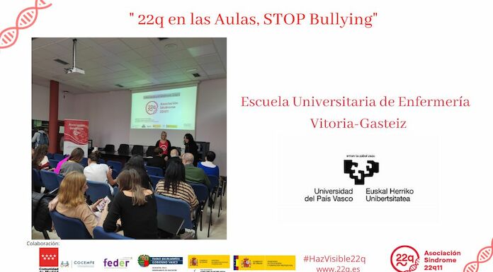 Charla 22q  en la Escuela de Enfermera de VitoriaGasteiz