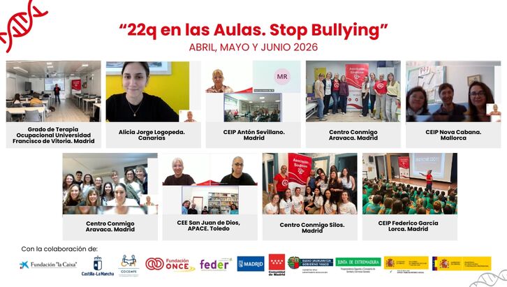 22q en las Aulas Stop Bullying  Segundo Trimestre 2026