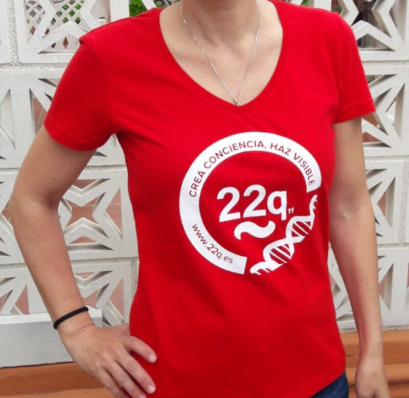 Camiseta 22q mujer