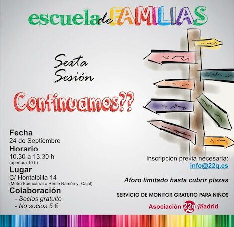 Sexta sesión Escuela de Familias