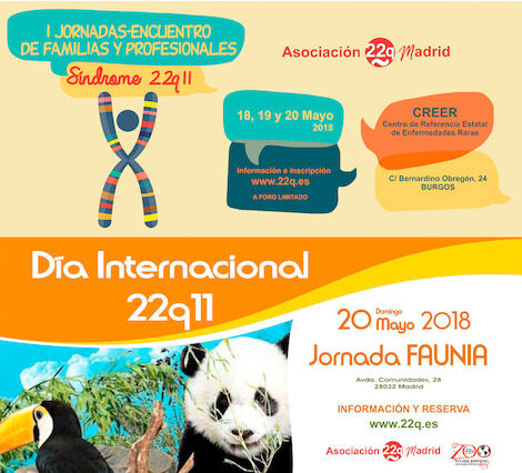 Eventos con motivo del Día Internacional del 22q