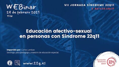 Webinar: Educación afectivo-sexual en personas con síndrome 22q11